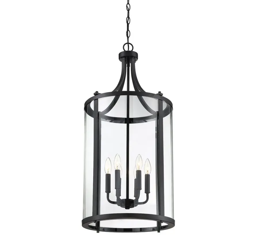 Penrose 6-Light Pendant in Black - Image 5