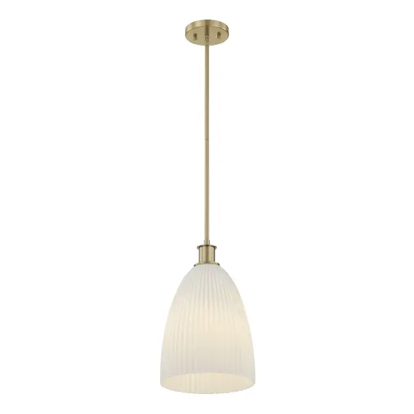Baldwin 1-Light Pendant in Noble Brass - Image 3