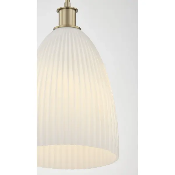 Baldwin 1-Light Pendant in Noble Brass - Image 6