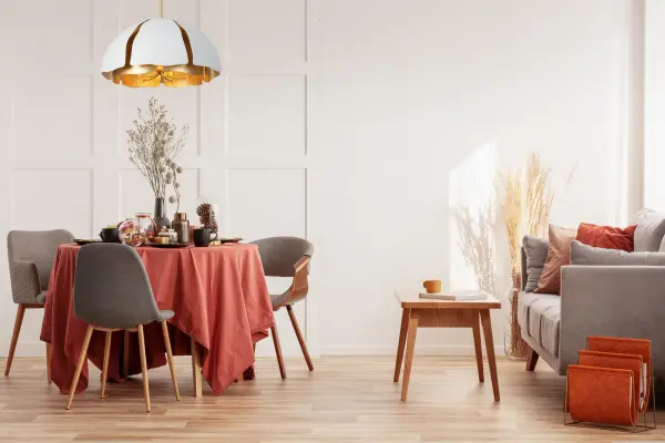 Brewster 5-Light Pendant in Cavalier Gold with Royal White - Image 6