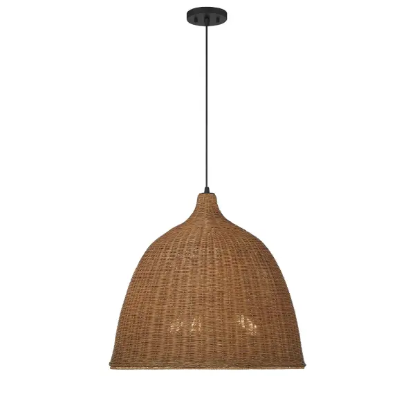 Macra 3-Light Pendant in Café - Image 1