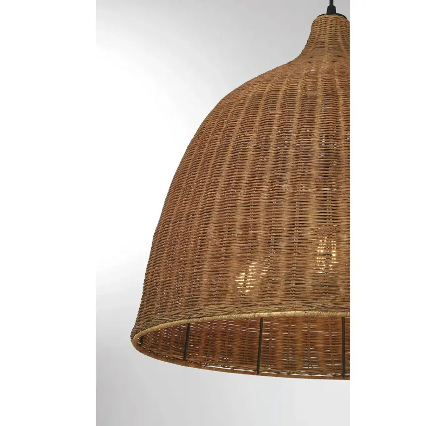 Macra 3-Light Pendant in Café - Image 5