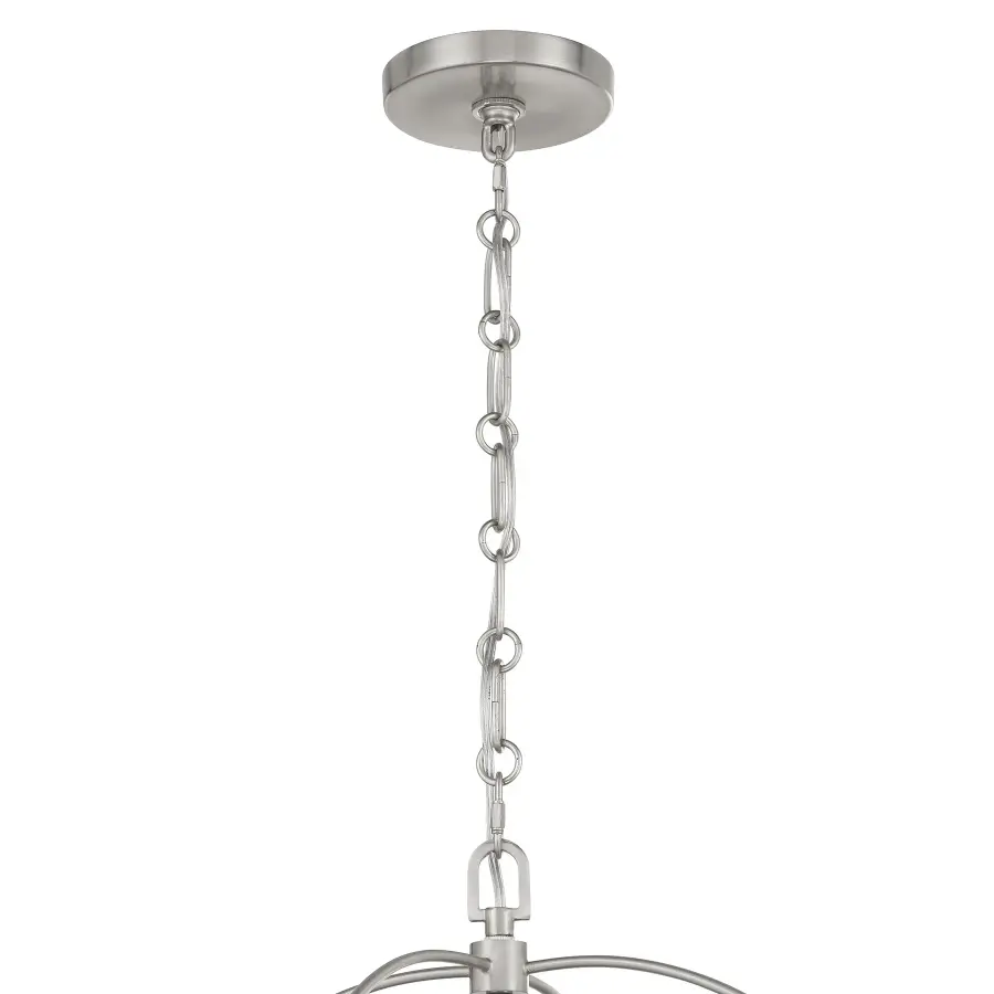 Ashlay 4-Light Pendant in Satin Nickel - Image 6