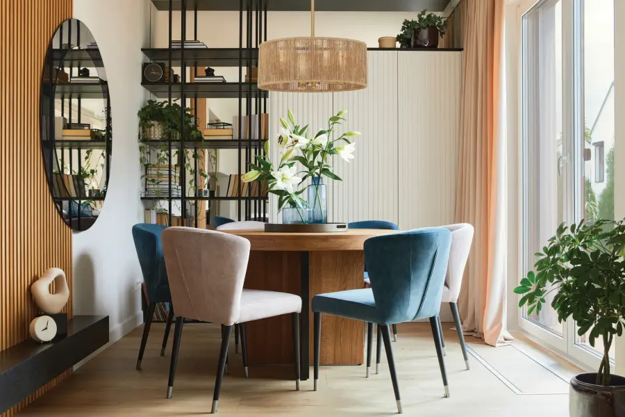 Ashe 4-Light Pendant in Warm Brass and Rope - Image 6