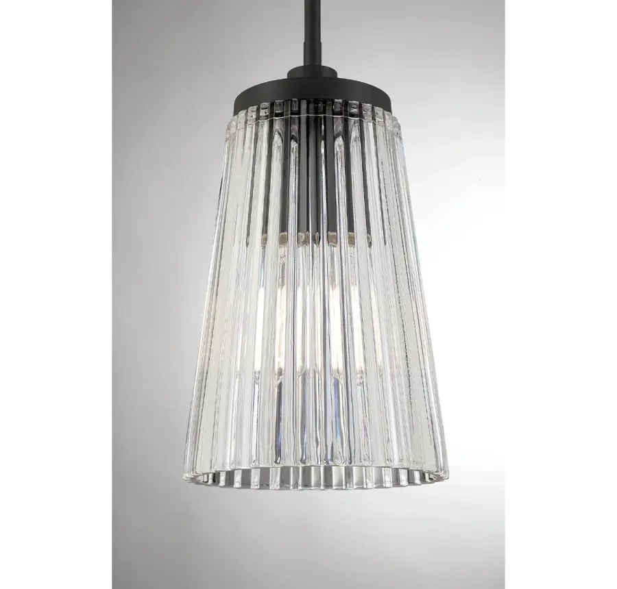Chantilly 1-Light Pendant in Matte Black - Image 5
