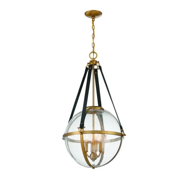 Bozeman 4-Light Pendant in Warm Brass - Image 3