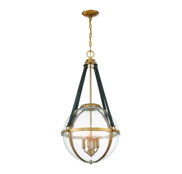 Bozeman 4-Light Pendant in Warm Brass - Image 5