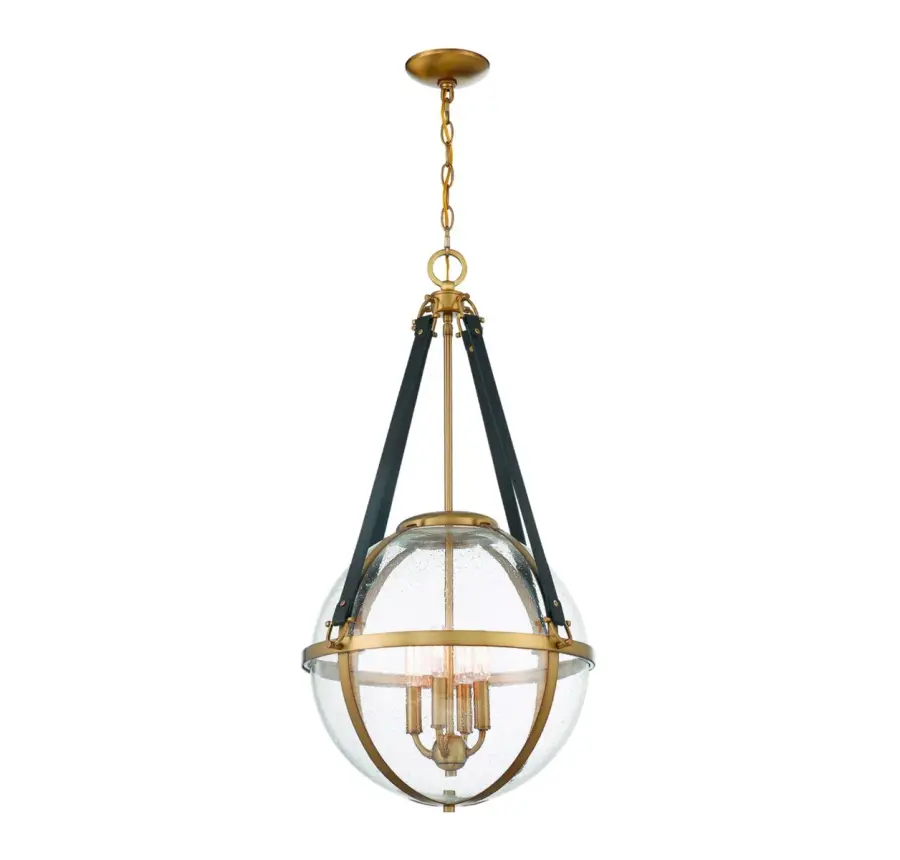 Bozeman 4-Light Pendant in Warm Brass - Image 5