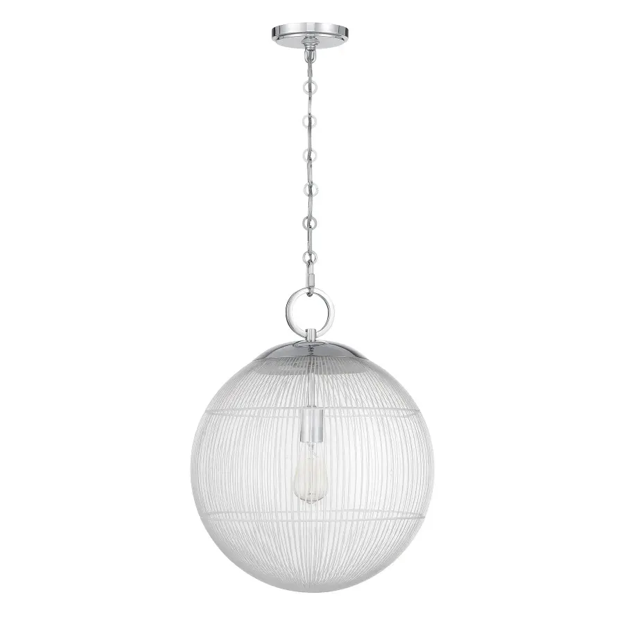 Cabot One Light Pendant in Chrome - Image 2