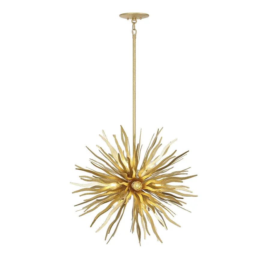 Killiam 12-Light Pendant in Cavalier Gold - Image 1
