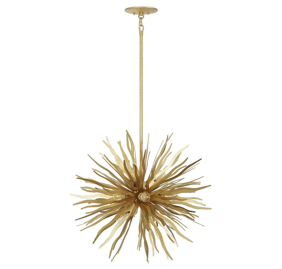 Killiam 12-Light Pendant in Cavalier Gold - Image 2