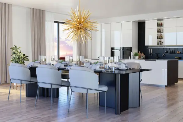 Killiam 12-Light Pendant in Cavalier Gold - Image 4