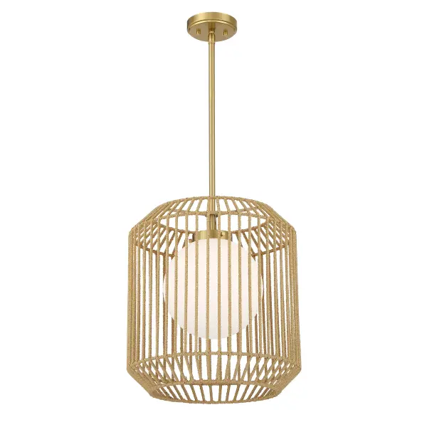 Pastis 1-Light Pendant in Warm Brass - Image 3
