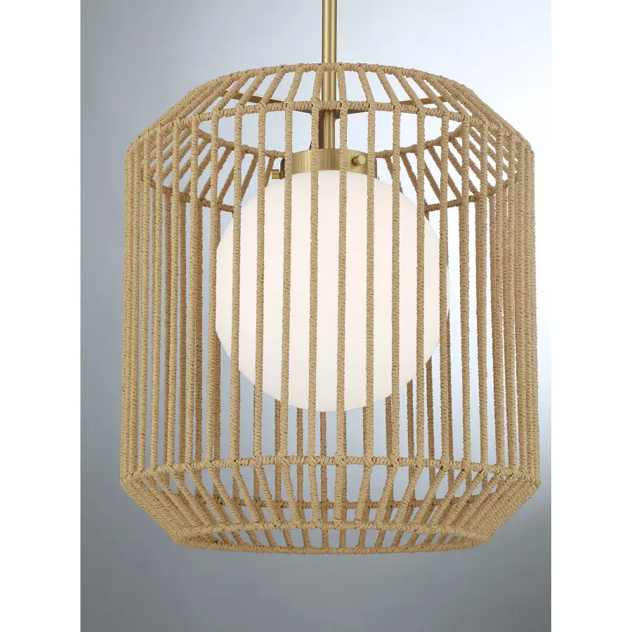Pastis 1-Light Pendant in Warm Brass - Image 5