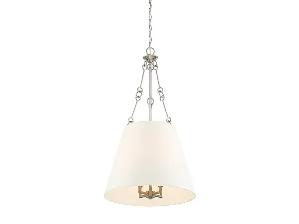 Austin 4-Light Pendant in Satin Nickel - Image 4