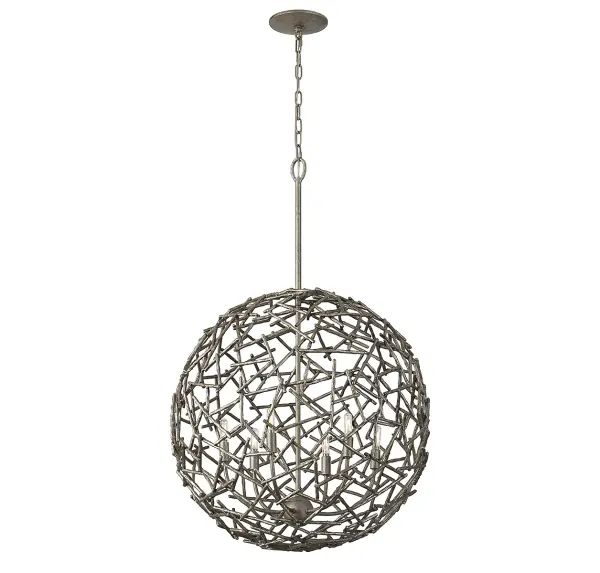 Hendren 6-Light Pendant in Champagne Luxe