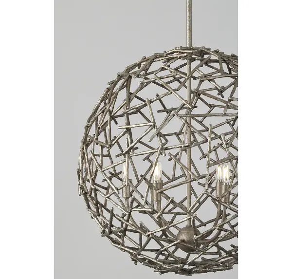 Hendren 6-Light Pendant in Champagne Luxe - Image 5