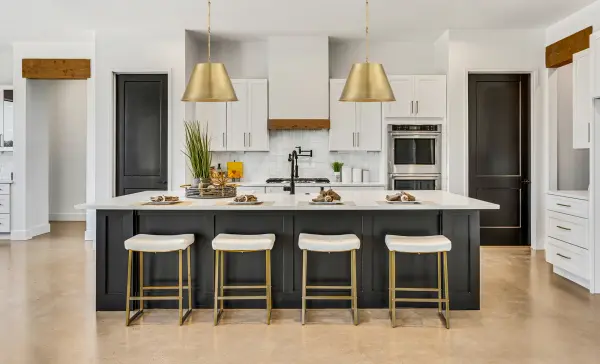 Alden One Light Pendant in Warm Brass - Image 5