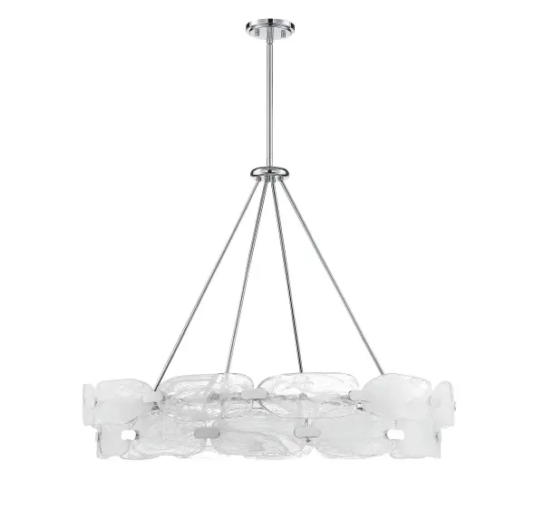 Vasare 12-Light Pendant in Chrome - Image 3