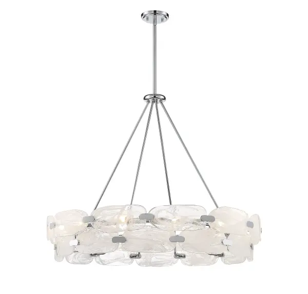 Vasare 12-Light Pendant in Chrome - Image 8