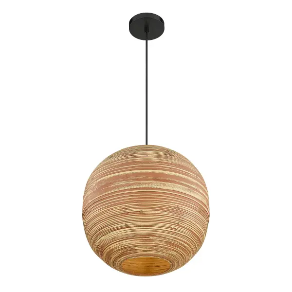 Pharr 1-Light Pendant in Matte Black - Image 4