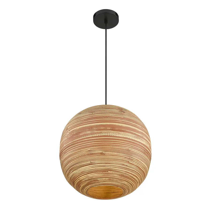 Pharr 1-Light Pendant in Matte Black - Image 4