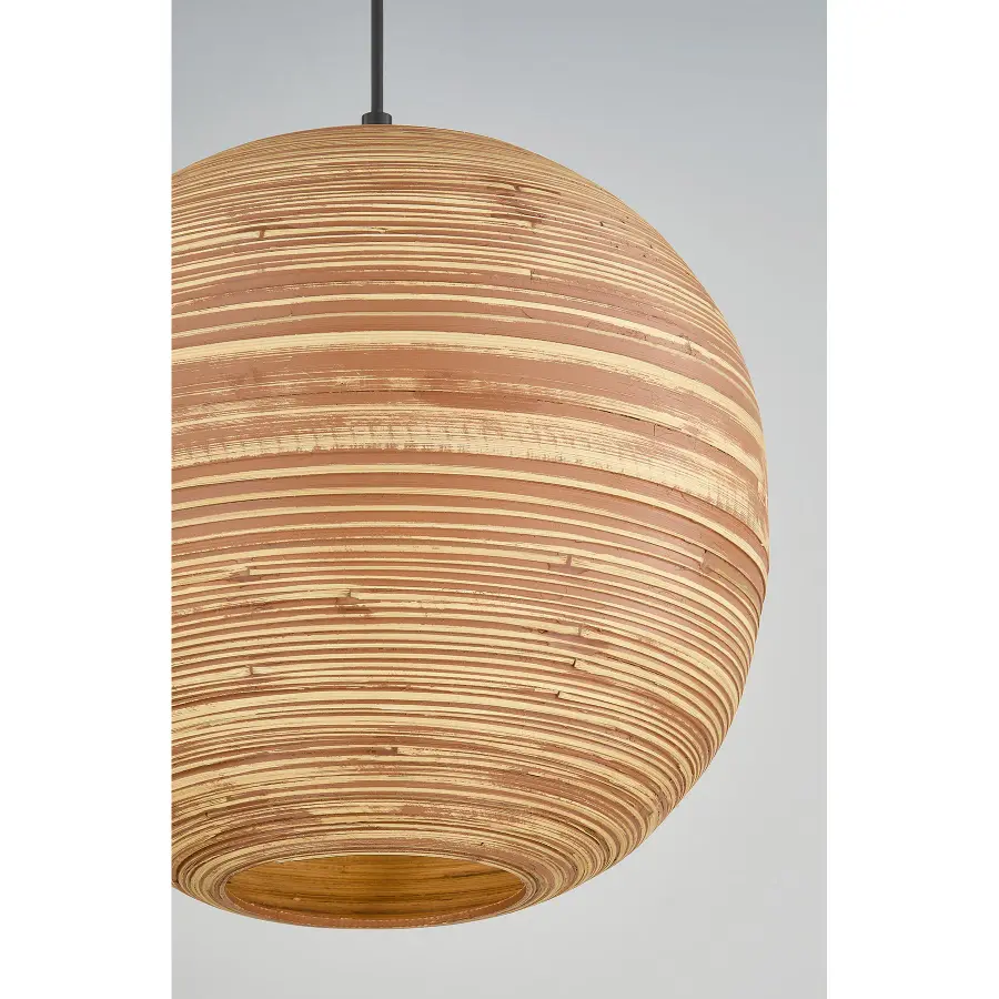 Pharr 1-Light Pendant in Matte Black - Image 6