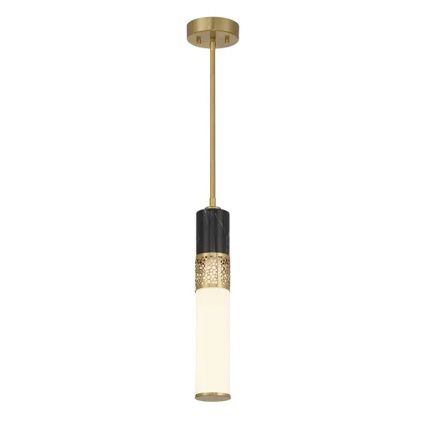Farrell 1-Light Pendant in Warm Brass by Dann Foley - Image 3