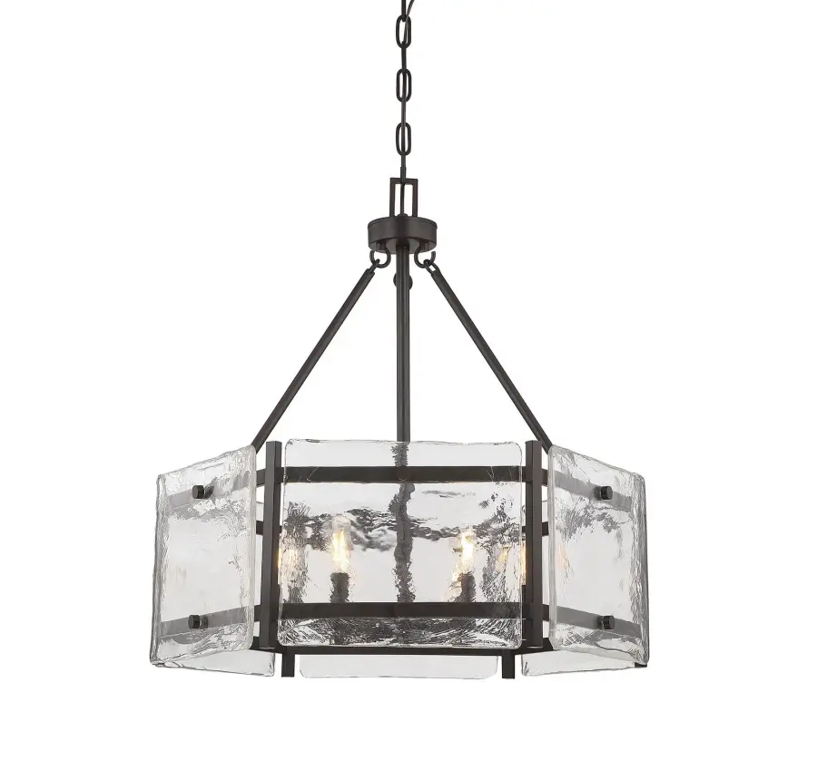 Glenwood 6-Light Pendant in English Bronze - Image 1