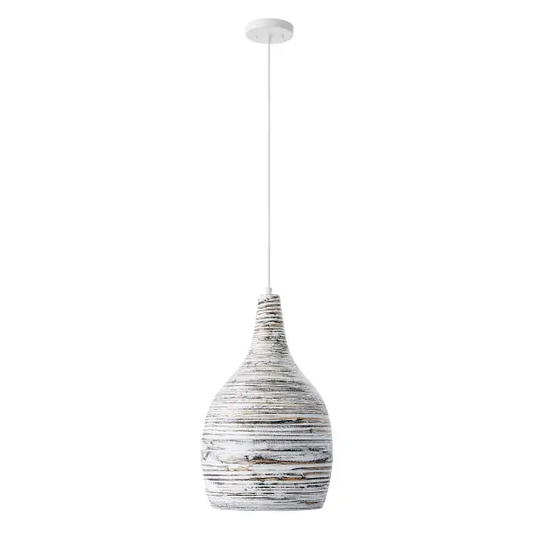 Balsam 1-Light Pendant in Brindled Bamboo - Image 3