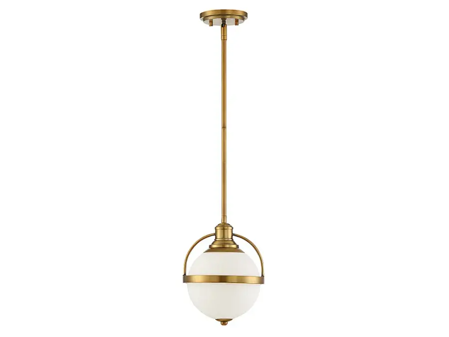 Westbourne 1-Light Pendant in Warm Brass - Image 2