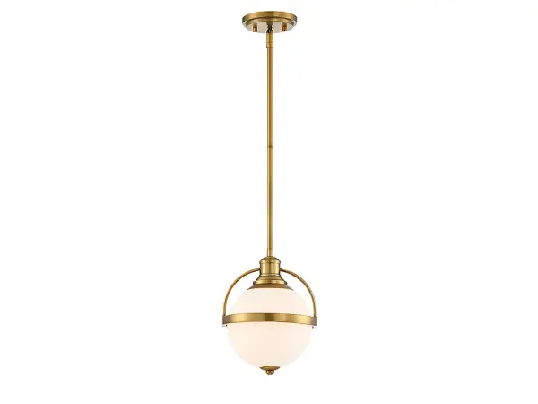 Westbourne 1-Light Pendant in Warm Brass - Image 3