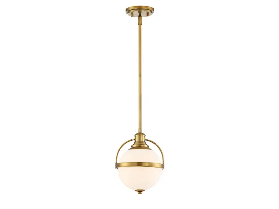 Westbourne 1-Light Pendant in Warm Brass - Image 3