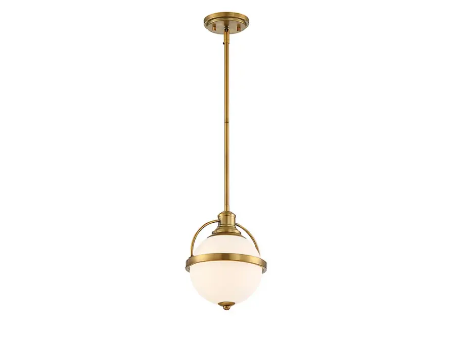 Westbourne 1-Light Pendant in Warm Brass - Image 5