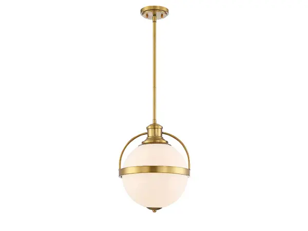 Westbourne 1-Light Pendant in Warm Brass - Image 3