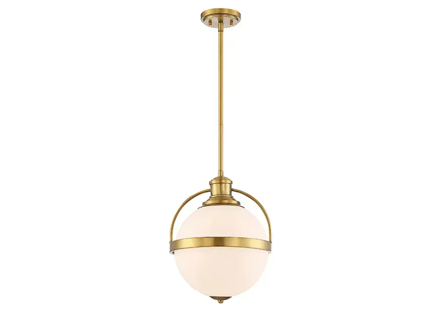 Westbourne 1-Light Pendant in Warm Brass - Image 3