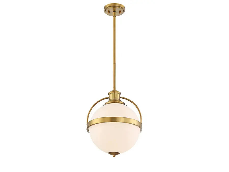 Westbourne 1-Light Pendant in Warm Brass - Image 4