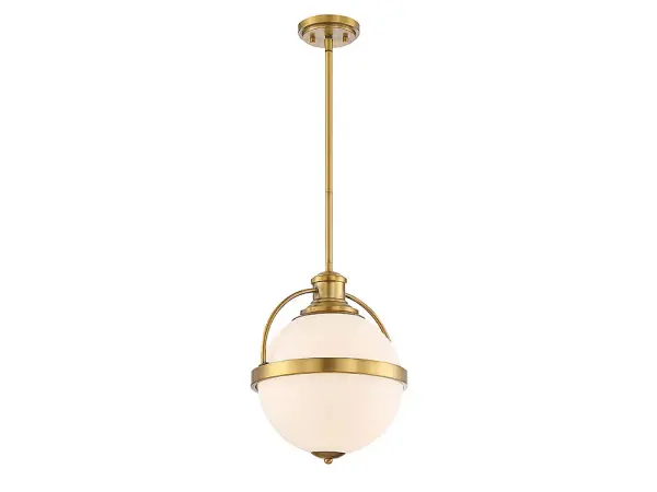 Westbourne 1-Light Pendant in Warm Brass - Image 5