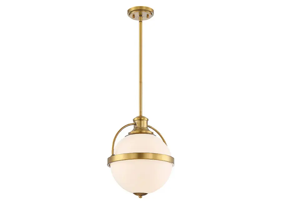 Westbourne 1-Light Pendant in Warm Brass - Image 5