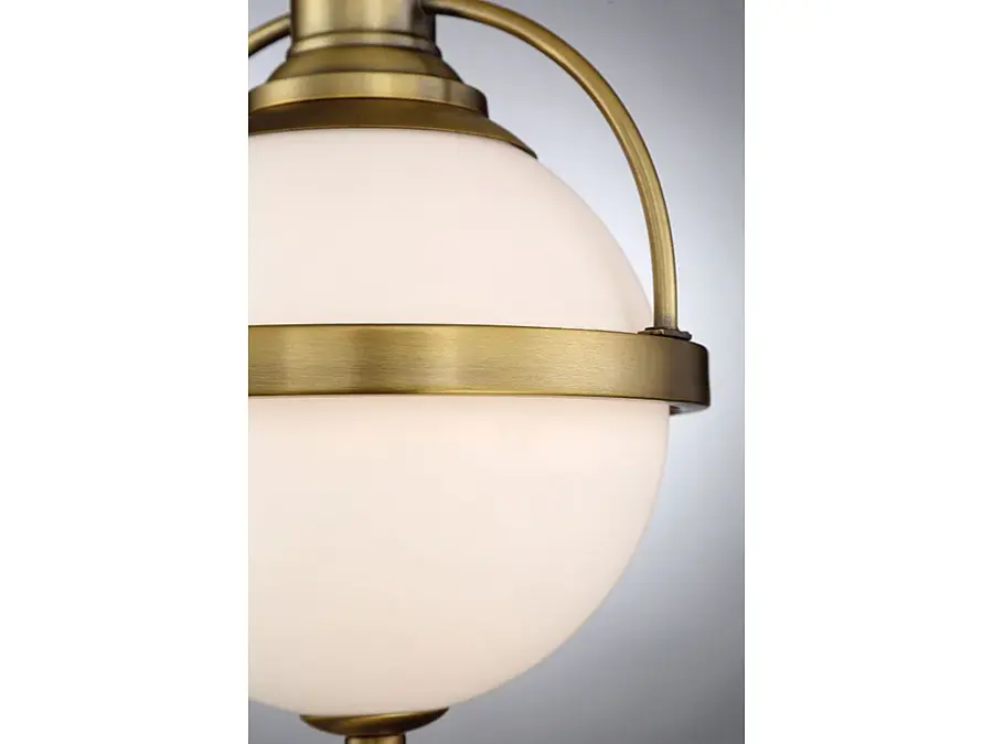 Westbourne 1-Light Pendant in Warm Brass - Image 6