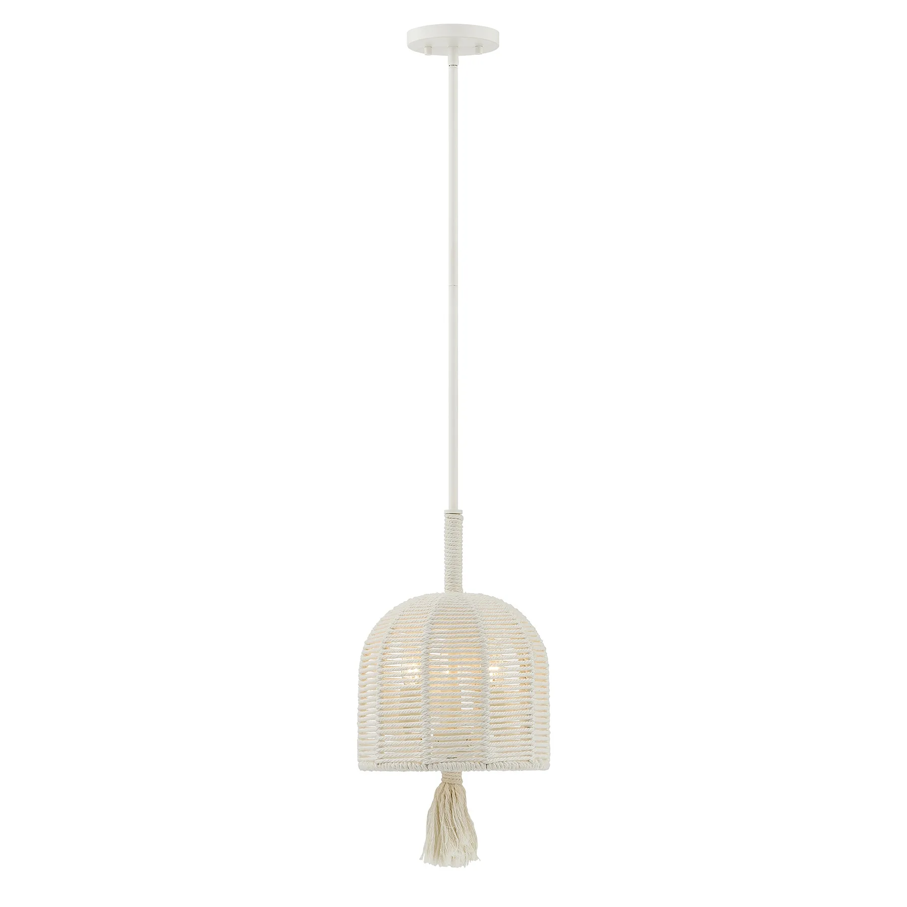Lunara Three Light Pendant in Cotton