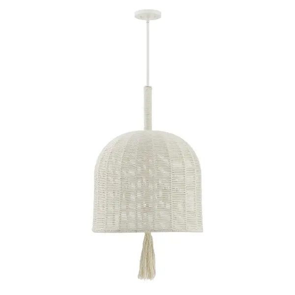 Lunara 5-Light Pendant in Cotton by Breegan Jane - Image 2
