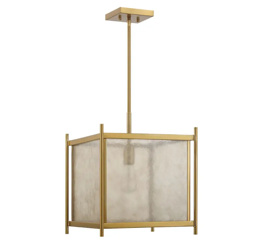 Jacobs 1-Light Pendant in Warm Brass - Image 2