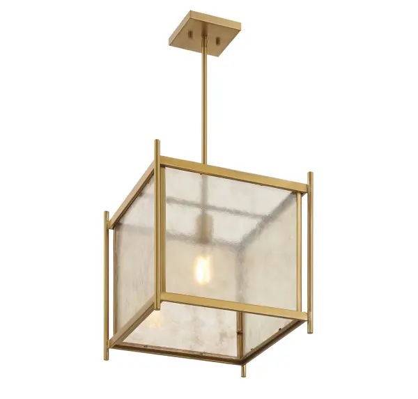 Jacobs 1-Light Pendant in Warm Brass - Image 4
