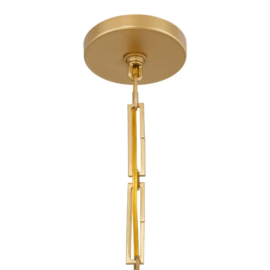 Harding One Light Pendant in Spun Gold - Image 6