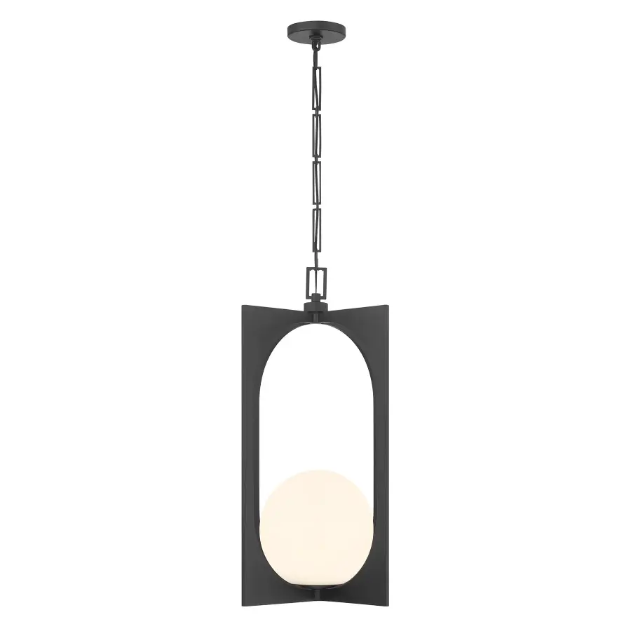 Harding 1-Light Pendant in Matte Black - Image 5