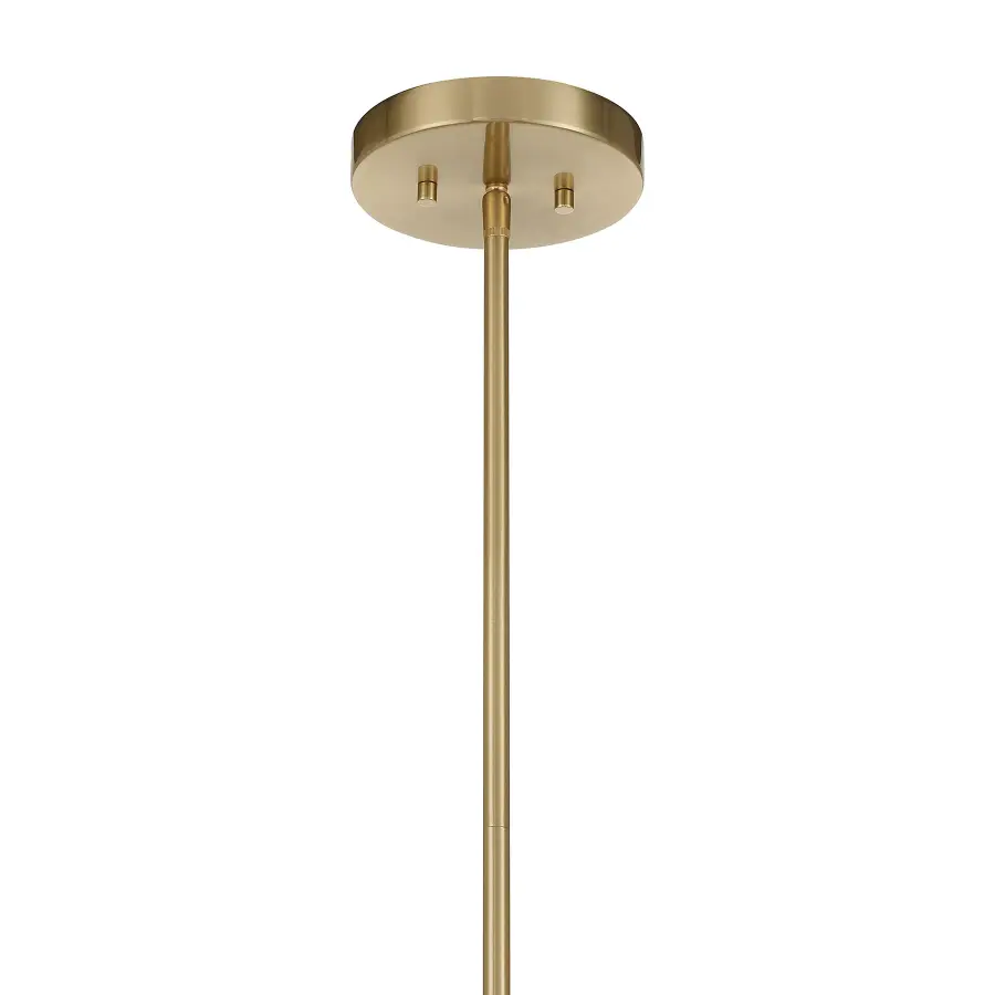 Setentas 9-Light Pendant in Noble Brass by Breegan Jane - Image 5