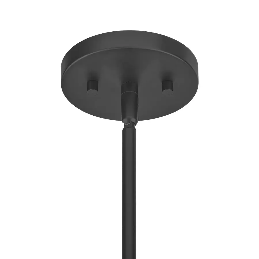 Brentwood 4-Light Pendant in Matte Black - Image 7