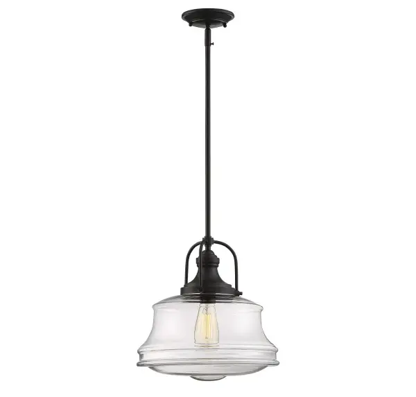 Garvey 1-Light Pendant in English Bronze