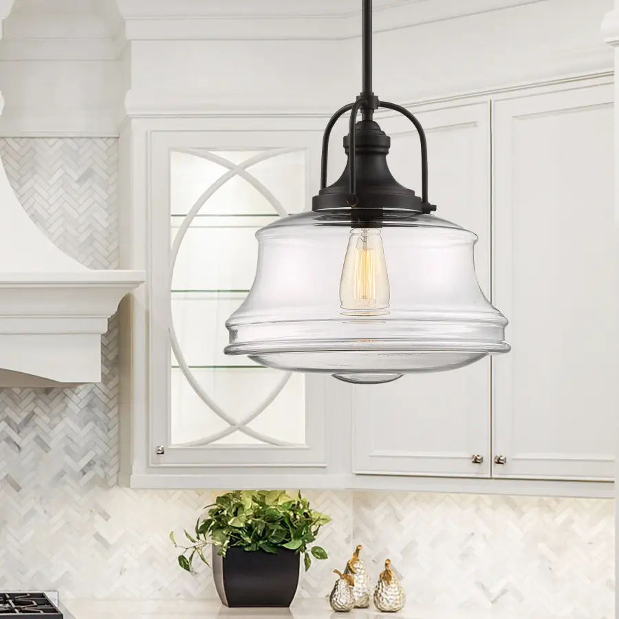 Garvey 1-Light Pendant in English Bronze - Image 2